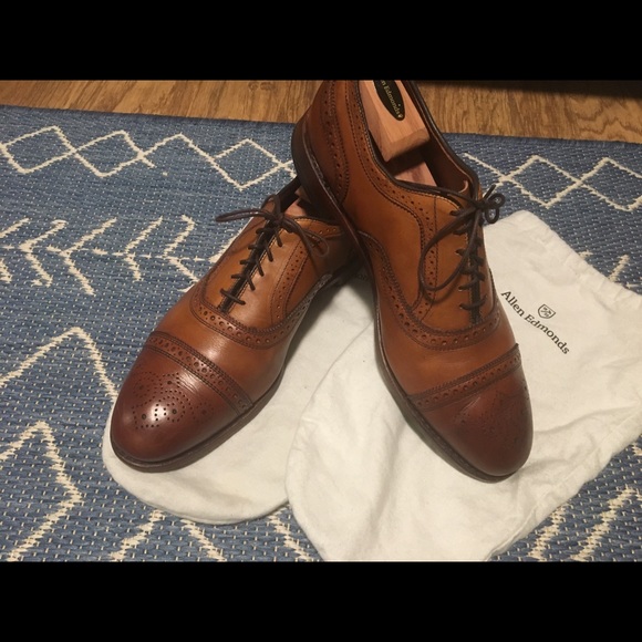 Allen Edmonds Strand 11.5 Walnut - Picture 2 of 7